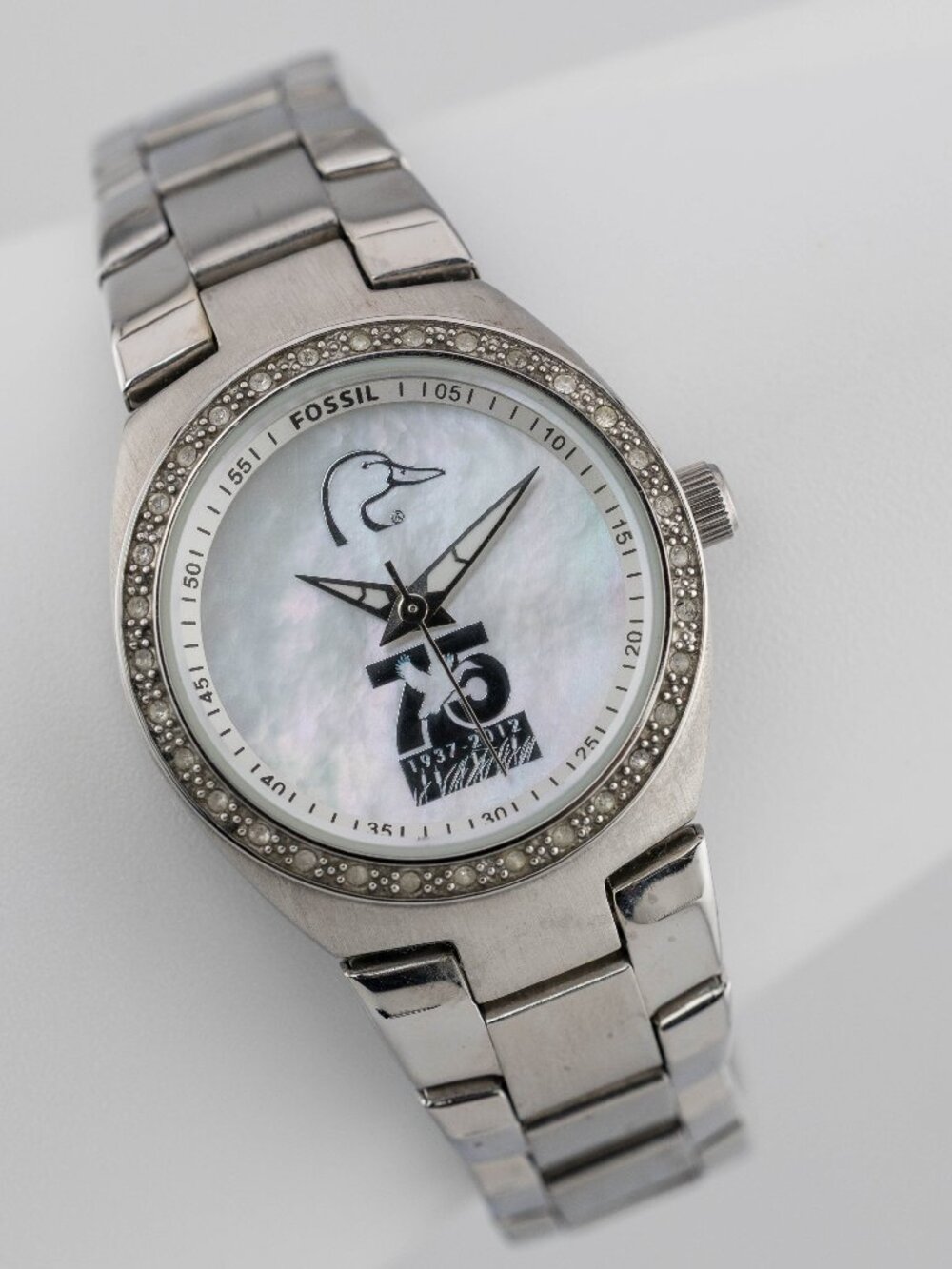 Fossil PR-2000 Men's Ducks Unlimited Quartz Analog Watch Fresh Battery